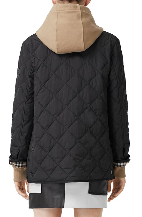 burberry dovecote quilted tech jacket|Quilted Thermoregulated Jacket in Black .